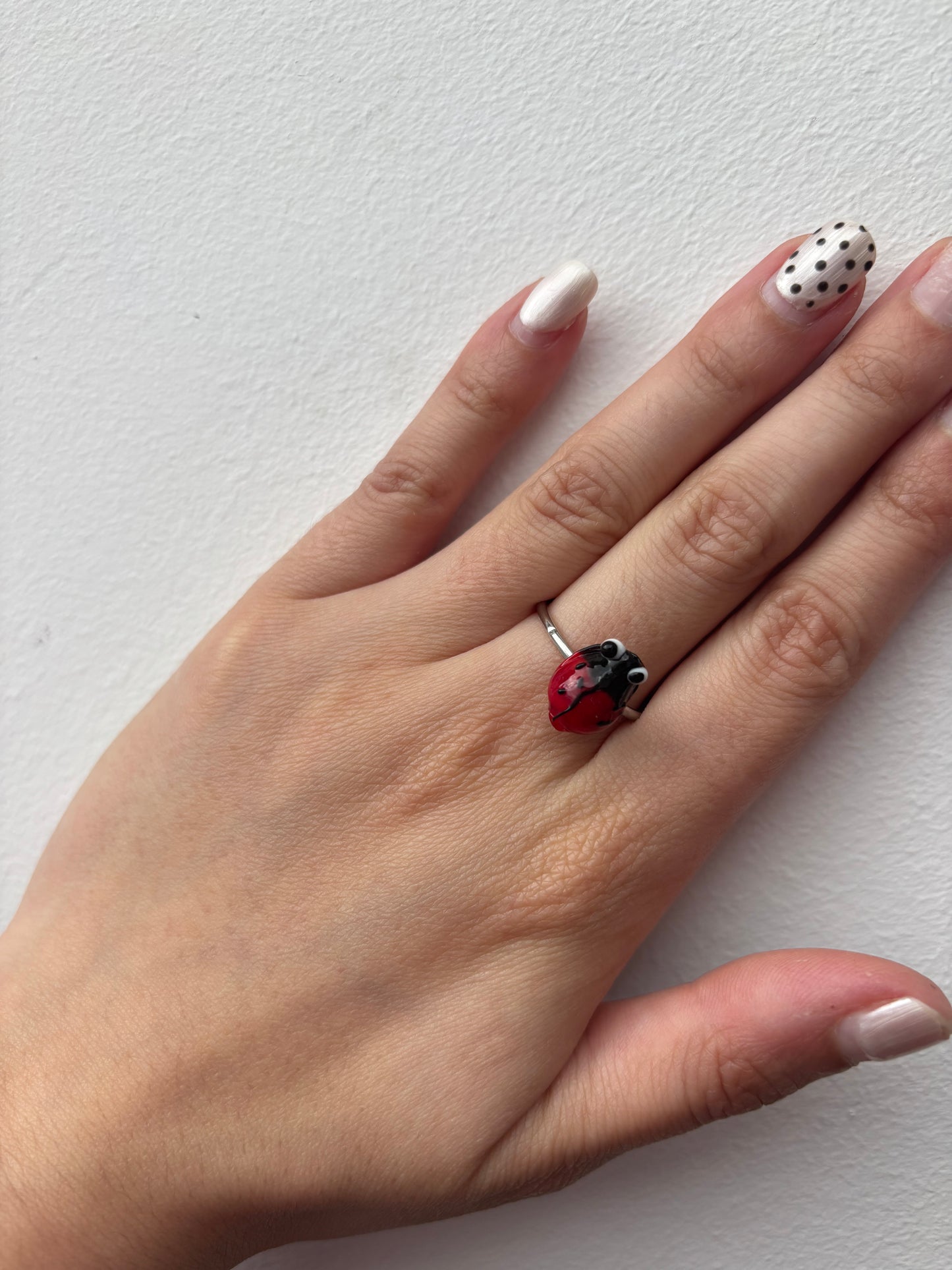 Anillo mariquita